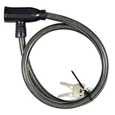 Imagem de EDA Cadeado Para Bicicleta Com Cabo De Aço 80Cm Eda