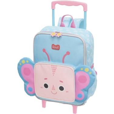 Imagem de Kit Mochila e Lancheira Kouii Pacific Filhotiis Borboleta