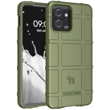 Imagem de Nakedcellphone Capa para Motorola ThinkPhone (2023), Special Ops Tactical Armor Rugged Shield Cover [anti-impressão digital, textura de aderência fosca] - verde-oliva