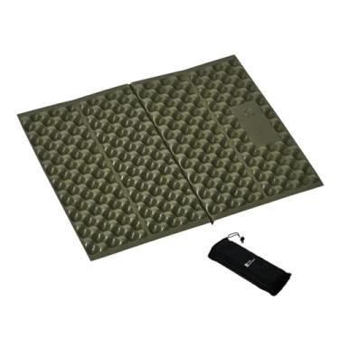 Imagem de oshhni Tapete de acampamento Egg Nest Mat Ultraleve Prático Macio Folha de Alumínio Tapete Isolado Tapete de para Parque Playground Ao Ar Livre, Verde