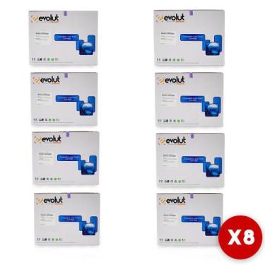 Imagem de Kit 8 Toner Compatível P/ Dcp8080 Tn650 Tn580 Tn620 - Evolut