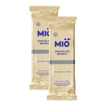 Imagem de Kit 2 Chocolate Mió Branco Zero 20g