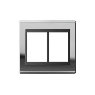 Imagem de  refinatto placa 4x4 6 pos concept preto/prata - weg