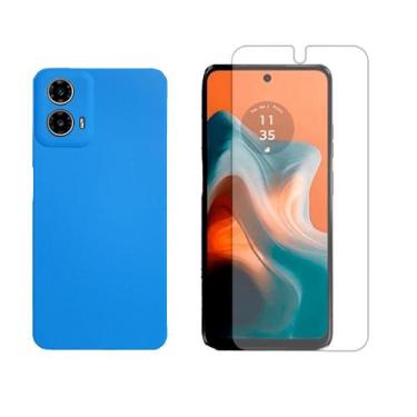 Imagem de Capa Anti Impacto Para Motorola Moto G04 + Pelicula Hidrogel - GR Glob