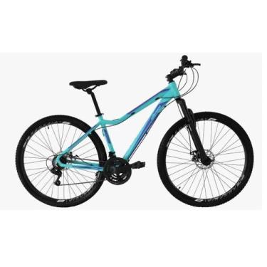 Imagem de  Bicicleta Aro 29 Feminina Elleven Luna 21v Alumínio Freio a Disco Hid
