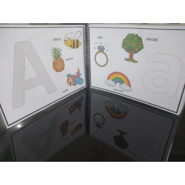 Imagem de Caderno Aprendendo As Vogais Recurso Pedagógico Para Crianças 2 Anos B