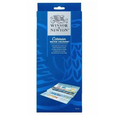 Imagem de Aquarela Cotman 0390084 Studio Set C/24 - WINSOR & NEWTON