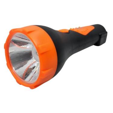 Imagem de Lanterna Tática Camping Recarregável 1 Led Branco 2 Modos 1w - M&K BRA