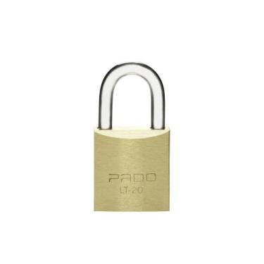 Imagem de Cadeado Latão 20mm LT-20 com 2 Chaves Pado
