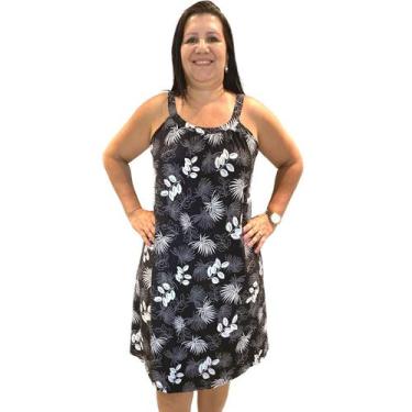 Imagem de Vestido Plus Size Feminino C Alcinha Soltinho Versátil - Felicity, Est