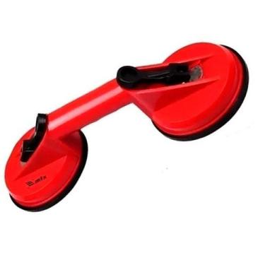 Imagem de Ventosa Dupla De Plástico Para Vidro/porcelanato 80kg Mtx - MTX ToolsW