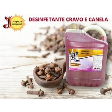 Imagem de Desinfetante de cravo e canela 5litros  - JPRODUTOS DE LIMPEZA LTDA ME