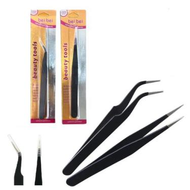 Imagem de Pinças De Alongamento De Cílios Fio A Fio- Escolha - Bei Bei