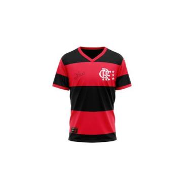 Imagem de Camisa Flamengo Libertadores 1981 Zico Retrô - BRAZILINE, M