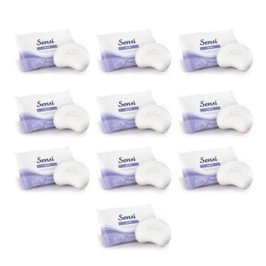 Imagem de Kit com 10 unidades de Sabonetes Hidratantes em Barra Algodão Sensi Je