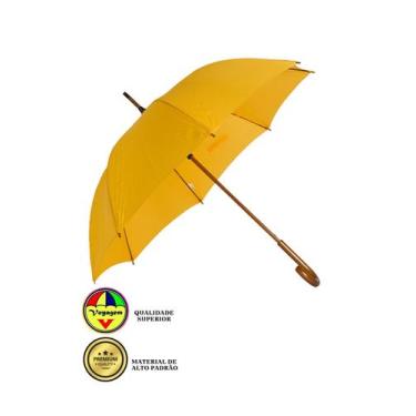 Imagem de Guarda Chuva G Automático Reforçado Voyagem, Amarelo
