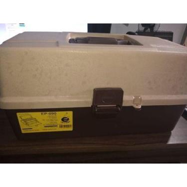 Imagem de Caixa Para Pesca Elite Emifran 3 Bandejas Com Tampa - Ep-090