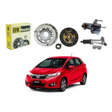 Imagem de Kit Embreagem Cilindro Câmbio Pedal Fit 1.5 2018 A 2021 - LuK