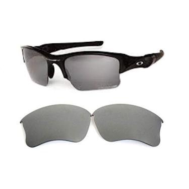 Imagem de Lentes de reposição Galaxy para óculos de sol Oakley Flak Jacket XLJ polarizadas seleção múltipla (titânio)