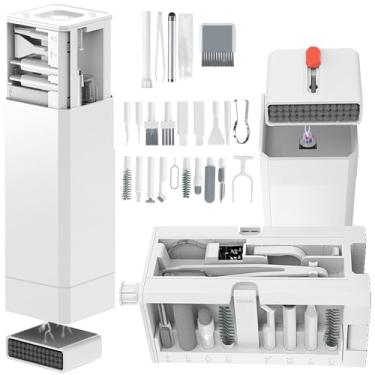 Imagem de GintaXen Kit De Limpeza De Celular 32 Em 1 Com Limpador De Portas E Cabos, Caneta Stylus, Ferramenta Sim, Escova De Alto-Falante, Limpador Multidispositivo Para Iphone, Samsung, Airpods, Macbook, La