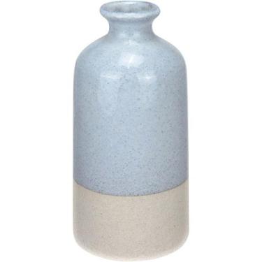 Imagem de VASO DECORATIVO ENFEITE CASA APARADOR GARRAFA HOME&CO CERÂMICA 20x10x1