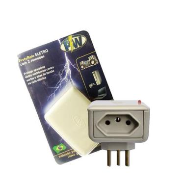 Imagem de Proteraio Eletro  para Nootbook Video Game e Som 2 Tomadas 127v - PW