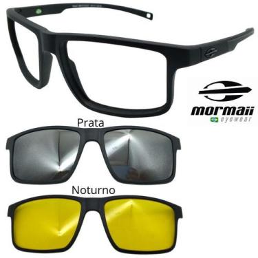 Imagem de Oculos Mormaii 6127 Swap 5 Com 2 Clipons - Escolha As Cores, Noturno
