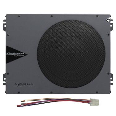 Imagem de Caixa Amplificada Slim 8 Automotiva Falcon 250W RMS