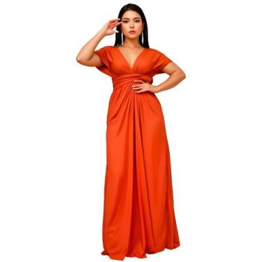 Imagem de Vestido Longo Festa Multiformas Madrinha Casamento Formatura Debutante