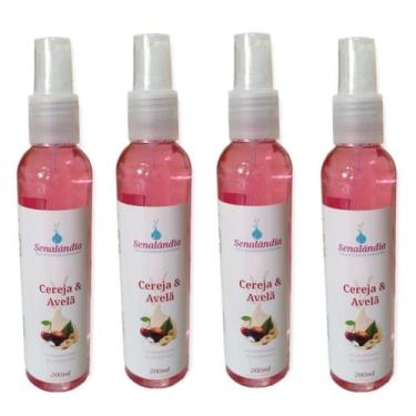 Imagem de Kit 4 Aromatizador Ambiente Spray de Borrifar no Ar de 200ml Marca Sen