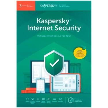 Imagem de Kaspersky Internet Security Multidispositivos - Licença de 1 ano - 3 D