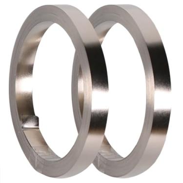 Imagem de COYOUCO Tira de níquel para soldagem de bateria 18650, 2 rolos 10 m/32,8 pés 0,15 x 8 mm, torneiras de níquel para baterias de lítio, conector de bateria, separador, ponto de célula