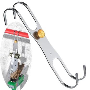 Imagem de VAVAQQSE Gancho de solda de tubo de máquina de fusão térmica PPR, cabide manual especial para soldagem de tubos para soldagem aérea