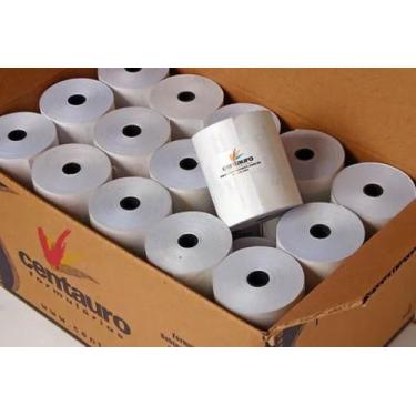 Imagem de Bobinas Térmicas Centauro 80 X 80 Pdv Sat Cupom Fiscal Caixa Com 16un