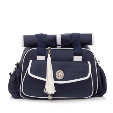 Imagem de Bolsa Maternidade Lequiqui Napoli Grande - Azul Marinho