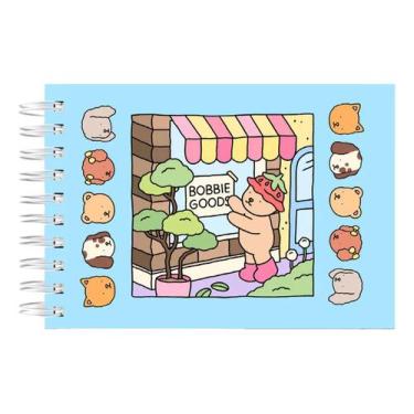 Imagem de Bobbie Goods Livro Caderno Colorir Capa Dura Arte Infantil - bob--gods