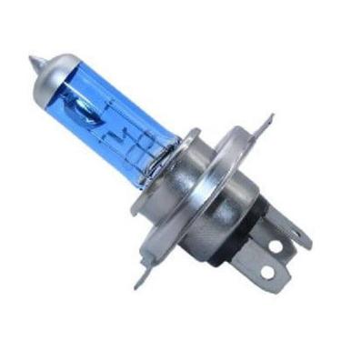 Imagem de Lampada Farol Moto H4 Super Branca Forte 5500K Stallion