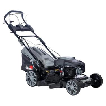 Imagem de Carrinho Cortador de Grama Potente Tracionado Partida Elétrica com 7,5