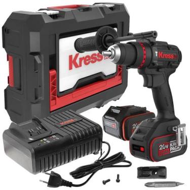 Imagem de Furadeira Paraf. Impacto 1/2 20V KUC33.1 Brushless 2 Bat 5A - KRESS