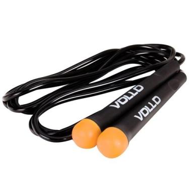 Imagem de Vollo vp1075 corda de pular pvc, Preto