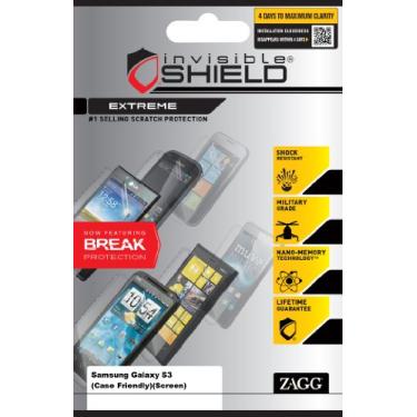 Imagem de InvisibleShield EXTREME para Samsung Galaxy S3 – Embalagem de varejo – Tela compatível com capas (ESAMGALS3EUCF)