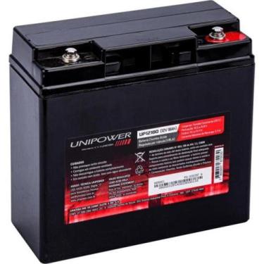 Imagem de Bateria Estacionária Selada 12V 18Ah VRLA UP12180 Unipower - BRASFORT