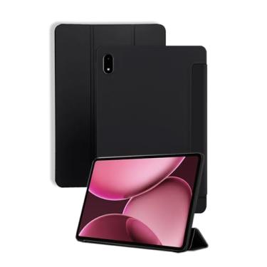 Imagem de Capa para tablet OnePlus Pad 3, capa protetora NOUKAJU Tablet, função de suporte, resistente a quedas, antiarranhões, capa de proteção para tablet OnePlus Pad 3 de 13,3 polegadas (preta)