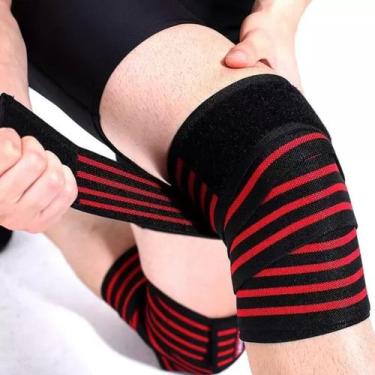 Imagem de Joelheira Protetora Regulável Ajustável Flexível Twister Suporte Com C