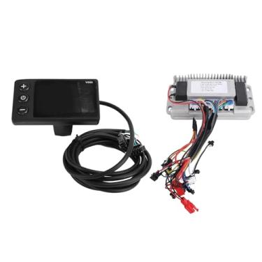 Imagem de Kit de controlador sem escova elétrico Kit de alta potência 1000W 36V 48V 60V Controlador de motor à prova d'água com painel de exibição de LCD para scooters elétricos ABS LELOLA
