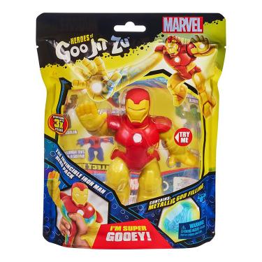 Imagem de Goo Jit Zu - Pack Com 1 Boneco - Invencível Homem de Ferro