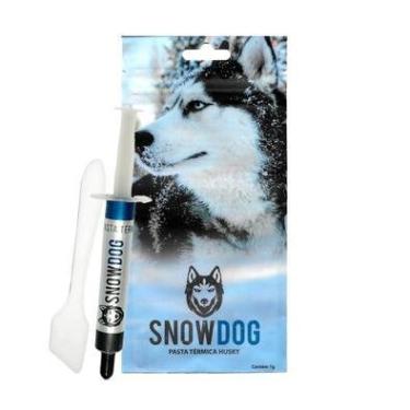 Imagem de Pasta Térmica Snowdog Husky 1g 12.8w/mk Alta Performance + Adesivo