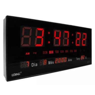 Imagem de Relógio Digital Led Moderno Decoração Recepção - ZONNE