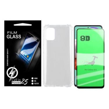 Imagem de Capa Capinha GALAXY A51 A515F 6.5 + Película 9d Ceramica - Cell In Pow