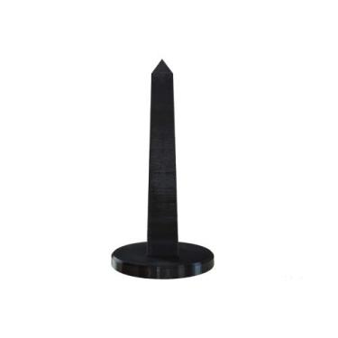 Imagem de Obelisco 20cm - Estatueta Decoração Sala, Escritório - Toque 3D